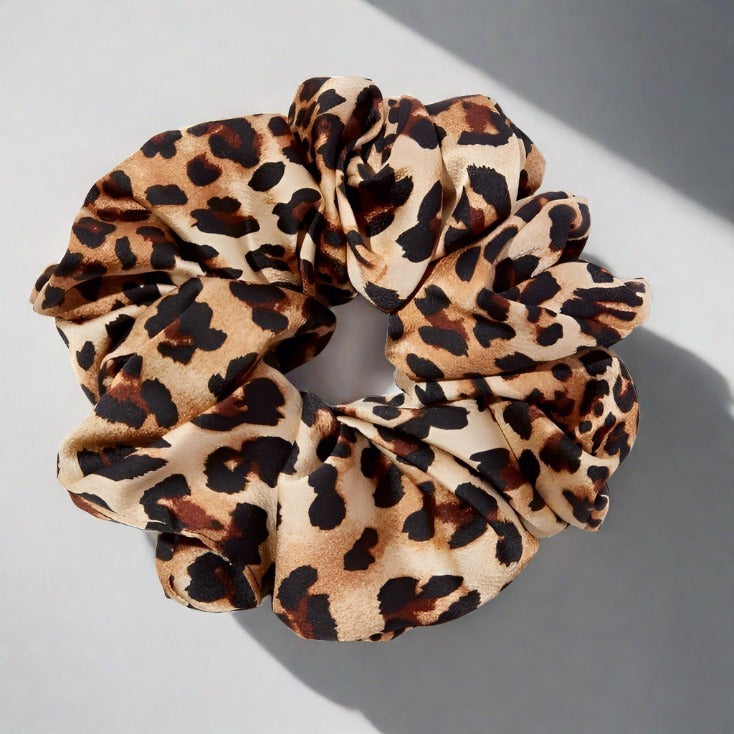 Wild Style Leopard Scrunchie 2 - EWSELLS